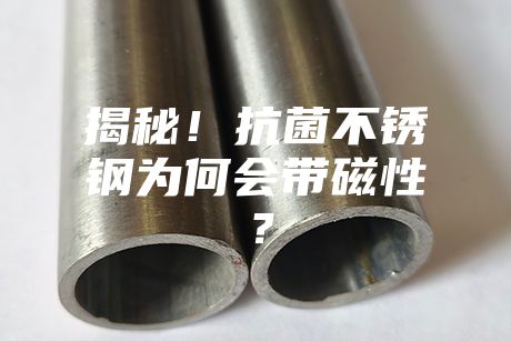 揭秘！抗菌不銹鋼為何會帶磁性？